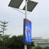 Single Street Pole Fixed Installed P8 Led Display Screen For Advertising