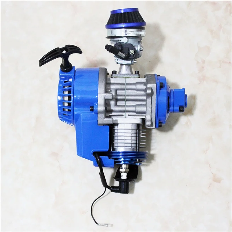 Hot Sale Outstanding Strength 2 Stroke Racing Fast Mini Bike Parts Blue