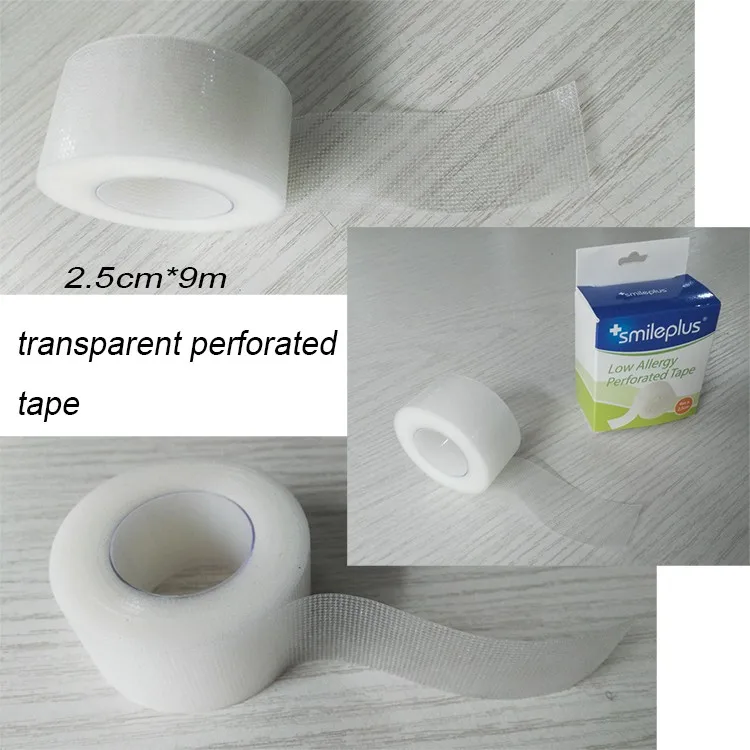 Hy6322 Low Allergy Transparent Pe Perforated Tape Medical Tape Buy Pe