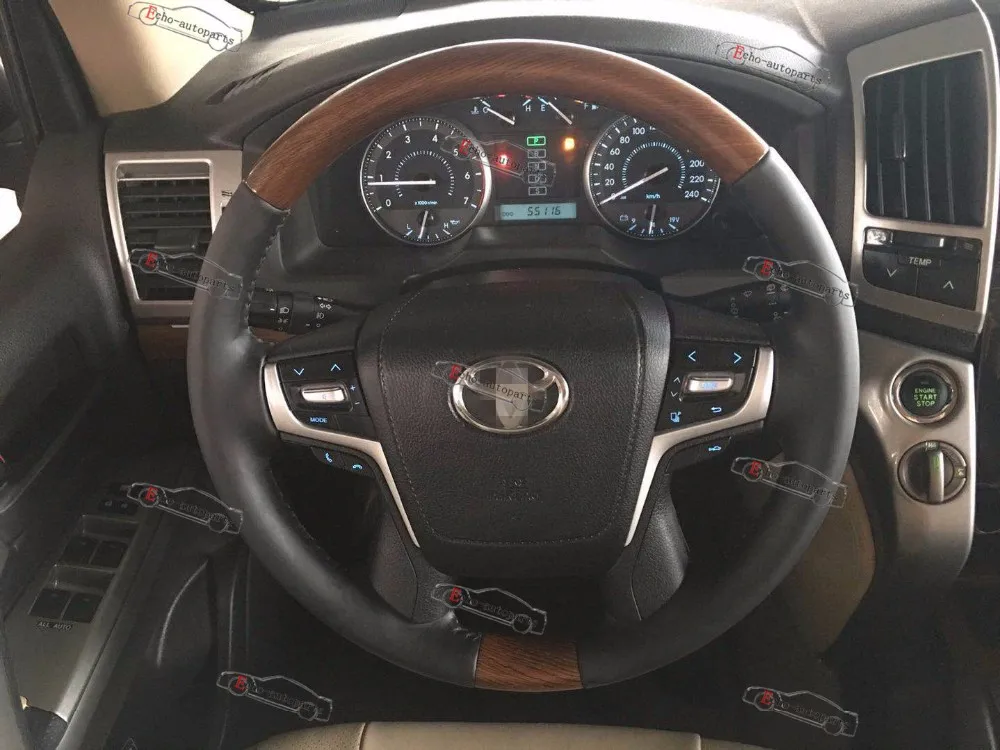 Land cruiser conversion steering wheel, 2018 LC200 steering wheel use