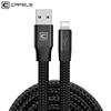 CAFELE new launching product Nylon Woven Curly mini usb cable refused twisting multi charging cable