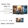 hd mi adapter Light-ning 8pin To HD MI Cable Adapter TV AV For Apple i-Pad i-Phone 8