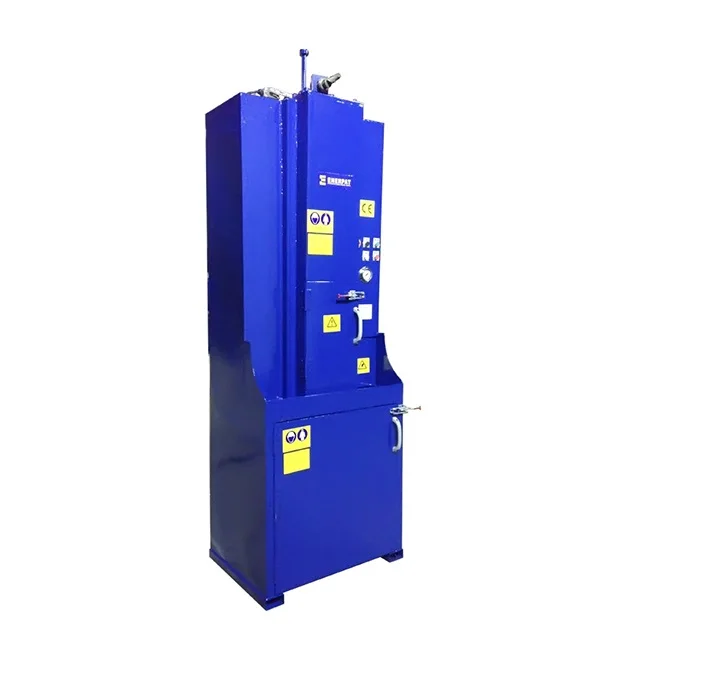 Uk Oil Filter Crusher / Vertical Baler Machines Drum Crushers Price For