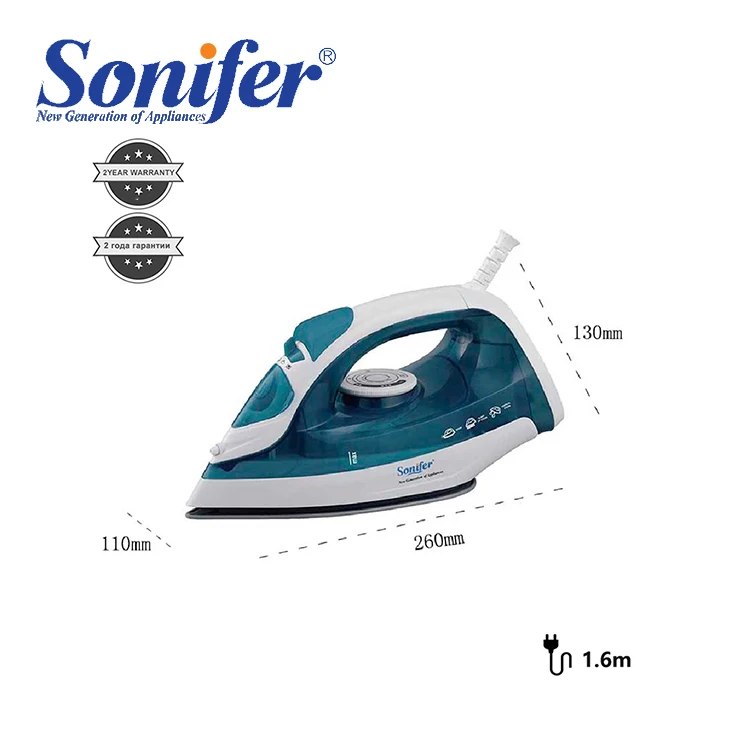 Sonifer 1600W Powerful Burst And Vertical Steam Function Electric Steam Iron
