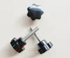 Metric Size Plastic Internal Hand Knobs, plastic lobed grip, M6 x 1.0 Thread Size