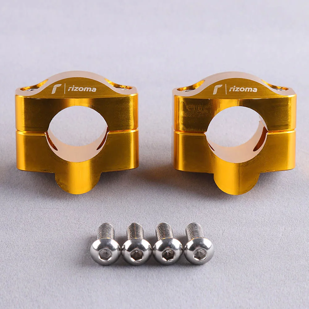11/8'' Universal Rizoma Handlebar Riser Clamps Mounting Bar Clamps