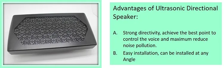 broad band ultrasonic speaker