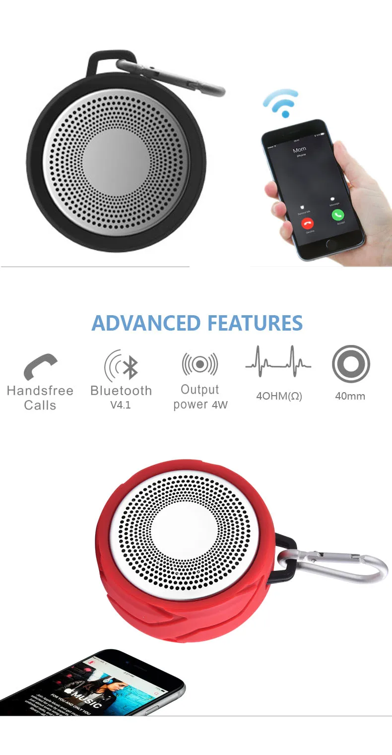 Trolley rechargeable pa clip speaker for laptop with bluetooth and mic - ANKUX.COM