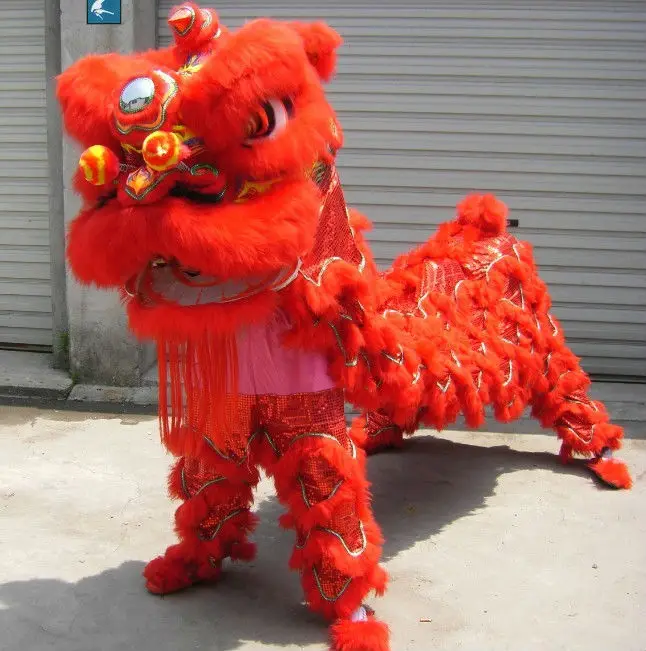 High Quality Pur Lion Dance Costume Of Pure Wool Buy Costume Product On Alibaba Com