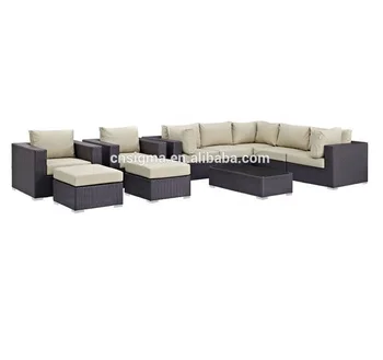 Hot Weatherproof Outdoor Patio Decor Garden Sofa Set Hot Weatherproof Outdoor Patio