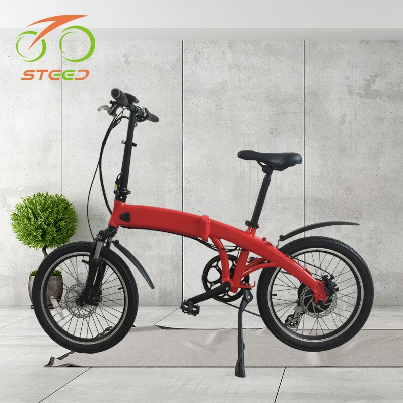 Modern Folding Electric Bike 20 Inch Japanese Electrical Bicycle 250w