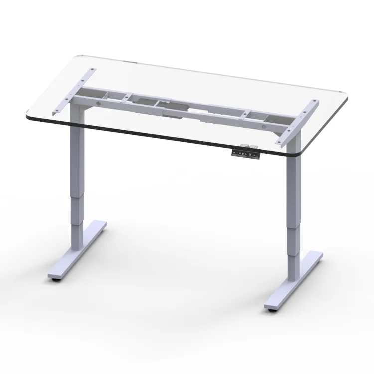 China Suppliers Office Furniture Lift Mechanism Desk Aluminium Frame