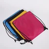 Men Women Multicolor Polyester Nylon Bundle Pocket Sports Gym Travel Cinch Sack String Drawstring Backpack