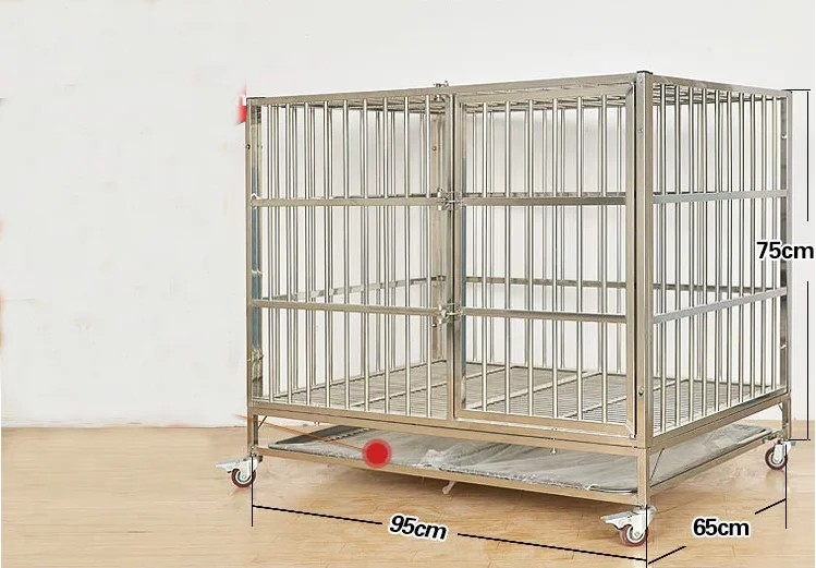 Stainless Steel Dog Cage/chain Link Wire Dog Kennel /dog Cage/welded