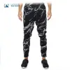 Custom sublimation printed marble graphic latest style mens chino pants