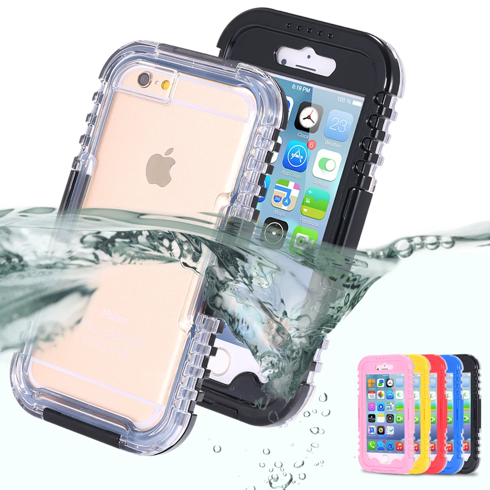 For iPhone 6 Waterproof Case, Waterproof for iPhone 6S Plus Case and for iPhone 6/6 Plus/5 Waterproof Case