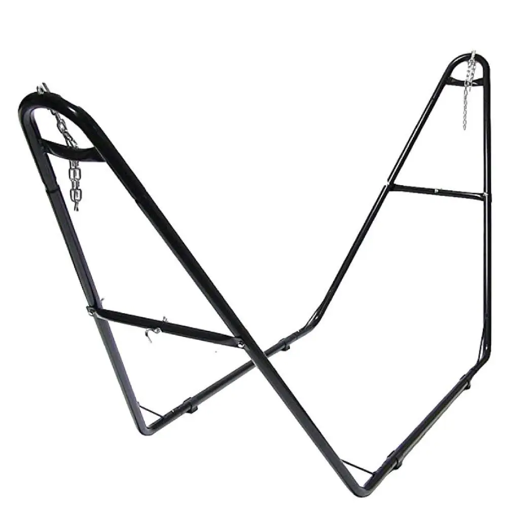 Capacity Petras 15 Ft Heavy Duty Tri-Frame Texture Coated Steel Hammock Stand W// Quality Double Quilted Bed /& Pillow 300 LB 15 Foot.