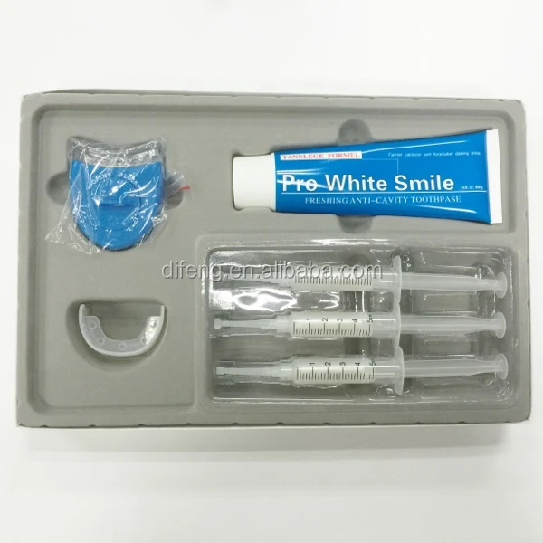 private label home use teeth whitening set with LED light, teeth whitening gel, teeth whitening toothpaste