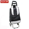 vegetable shopping trolley bag cart with 6 wheel