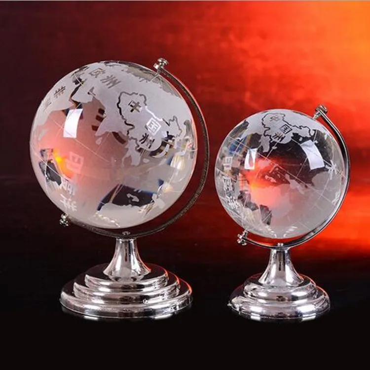 Wholesale High Quality Crystal Globe Model For Decoration Gift Buy