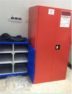 NADE 30Gal Steel Flammable And Combustible Liquids Safety Cabinet WA810300R