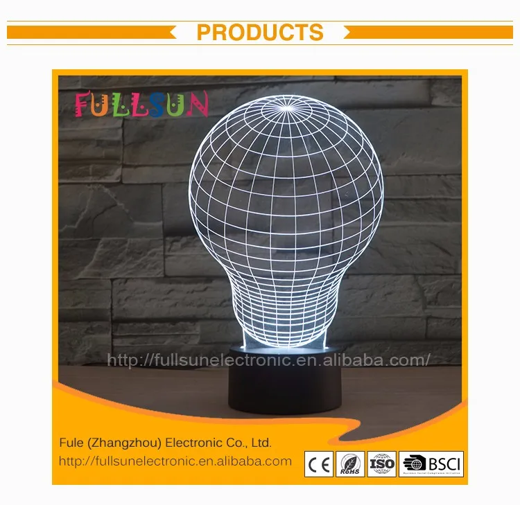 Indoor Lights Without Electricity Nightlight With Light Bulbs Shape Fs ...
