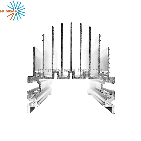 extruded aluminum led t8 tube light heat sink extrusion