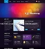 Custom flash website