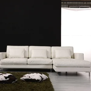 Good Quality Modern L Shaped Italian Leather Sofa Manufacturers