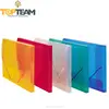 PP Tinted Elastic Box Files Folder, Tinted Elastic Cord Hard Plastic Box File Folder