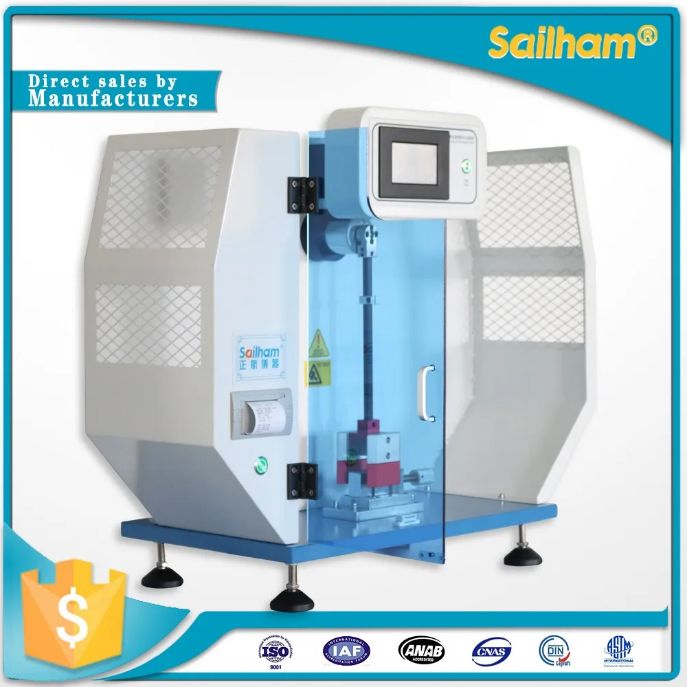 Digital Plastic izod impact testing machine/equipment 