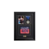 High Quality 5 x 7" Photo Load System Solid Wood Medal and Race Bib Framing Kit Black Custom Picture Frame