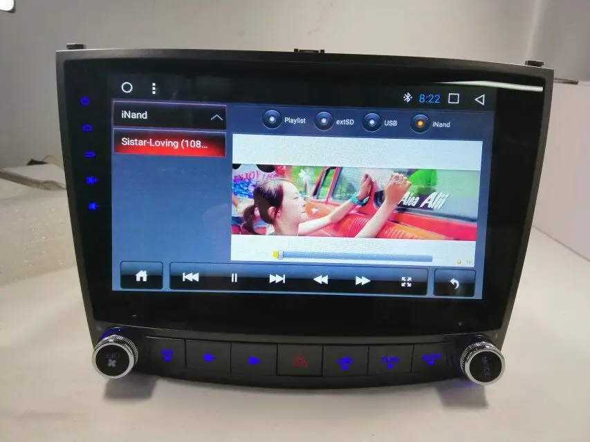 Car Gps Navigation System Stereo Dvd Player For Lexus With Touch Screen