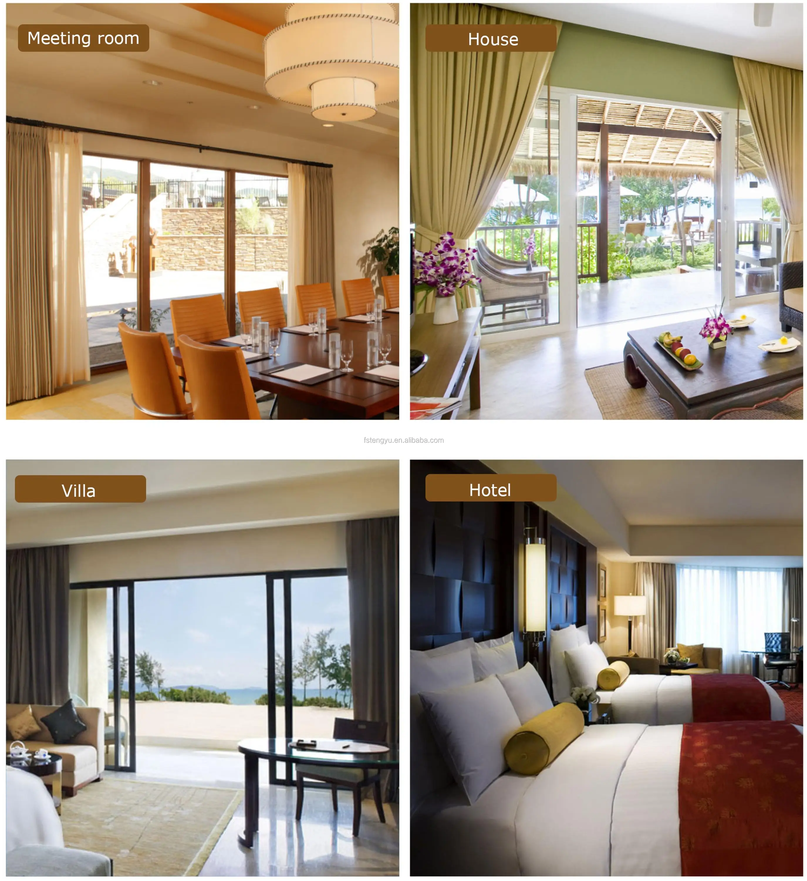 Best Price Remote Control Electric Motorized Curtain Track For