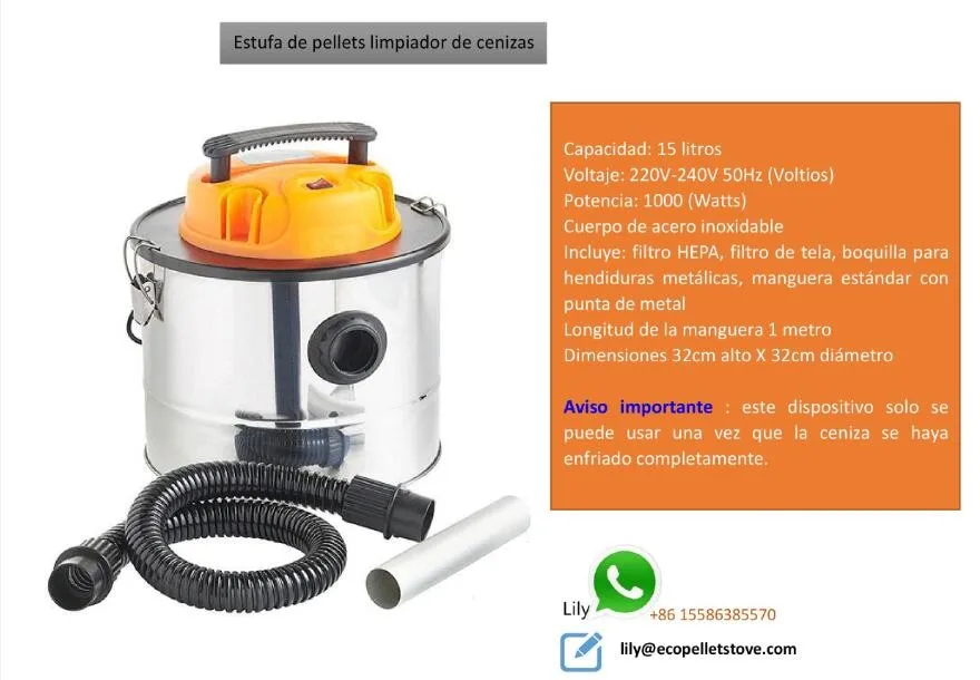 Pellet Stove Hot Vacuum Ash Cleaner,Vacuum Cleaner For Estufa A Pellet
