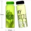 500ml Free Sample Plastic Travel Water Bottle My Bottle With Fabric Bag