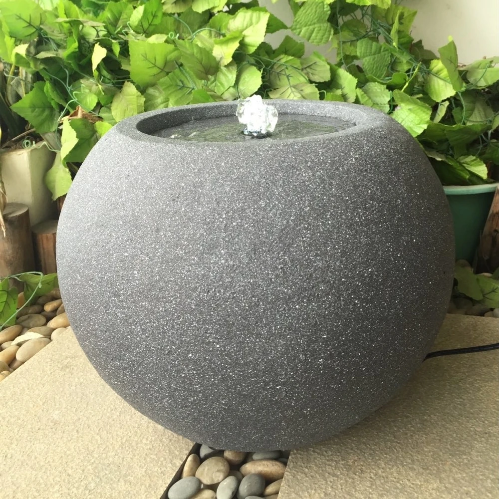 Ball Shape Water Fountain With Led Light - Buy Ball Shape Water ...