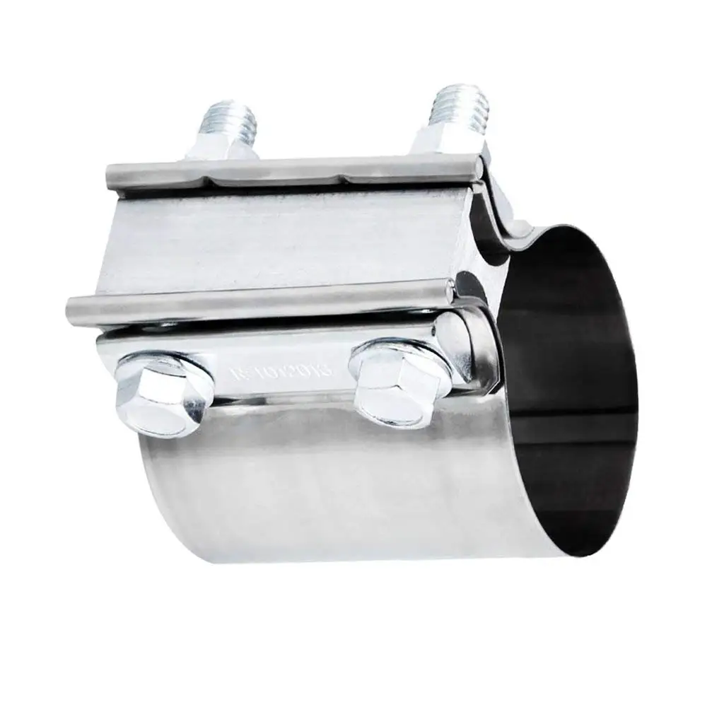 Baoblaze Brand New 2.25 to 2.5 Exhaust Band Clamp Lap Joint Clamps
