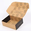 Cheap paper kraft brown postage boxes custom logo printed hard corrugated hair dryer retail ready gift subscription box