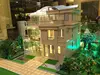 China wholesale 3D plexiglass house model for villa design layout