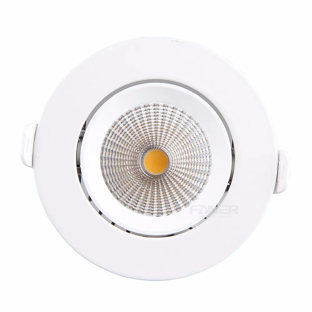 Best quality hot sale in india with BIS approved aluminum ceiling COB ceiling led spot downlight surface mounted downlight