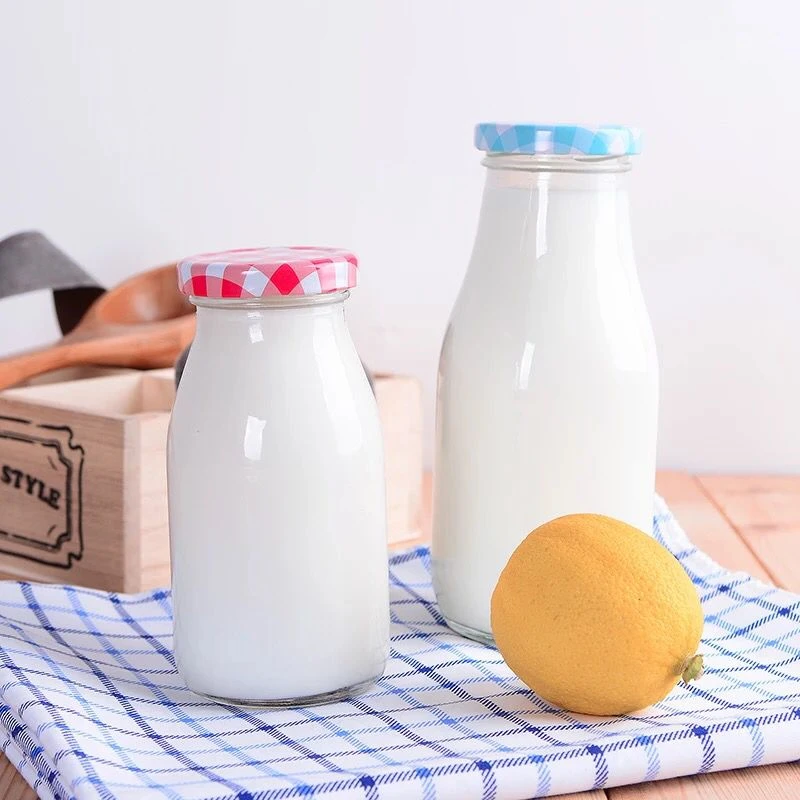 1l 1 Liter Glazen Melk Fles Custom Glas Melk Flessen 1000ml Buy Aangepaste 1000ml Clear Ronde