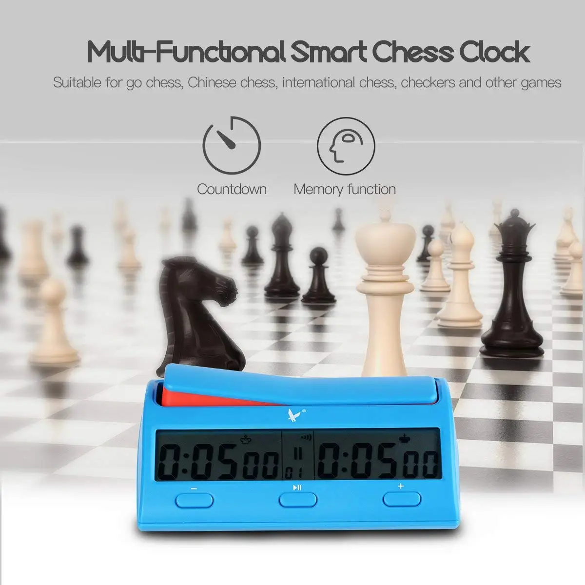 Chess Display Case Find Deals On Line At Get Quotations Erjing Digital Display 38 Timing Rules Chess Clock Count Down Timer For International Chinese