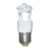 Factory price 3W 5W Mini tube 7MM half spiral CFL energy saving lamp