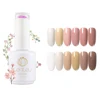 Long Lasting White Gel Polish For Professional Supplier Brown Series UV Color Gel Nail Polish