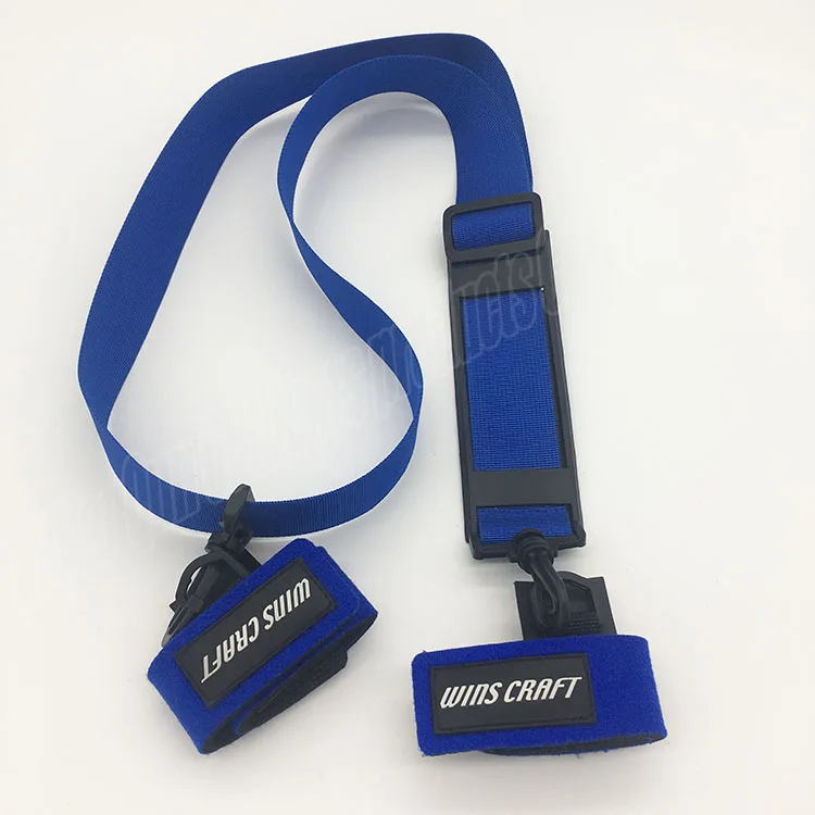 Custom Top Quality Fishing Pole Holder Belt Shoulder Carry Fishing Rod