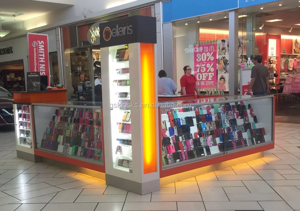 Cellphone Cases Display Showcase/mobile Phone Accessories Kiosk/mall