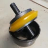 Stem guided valve and 3 web seat for mud pump