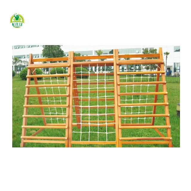 wooden climbing frames