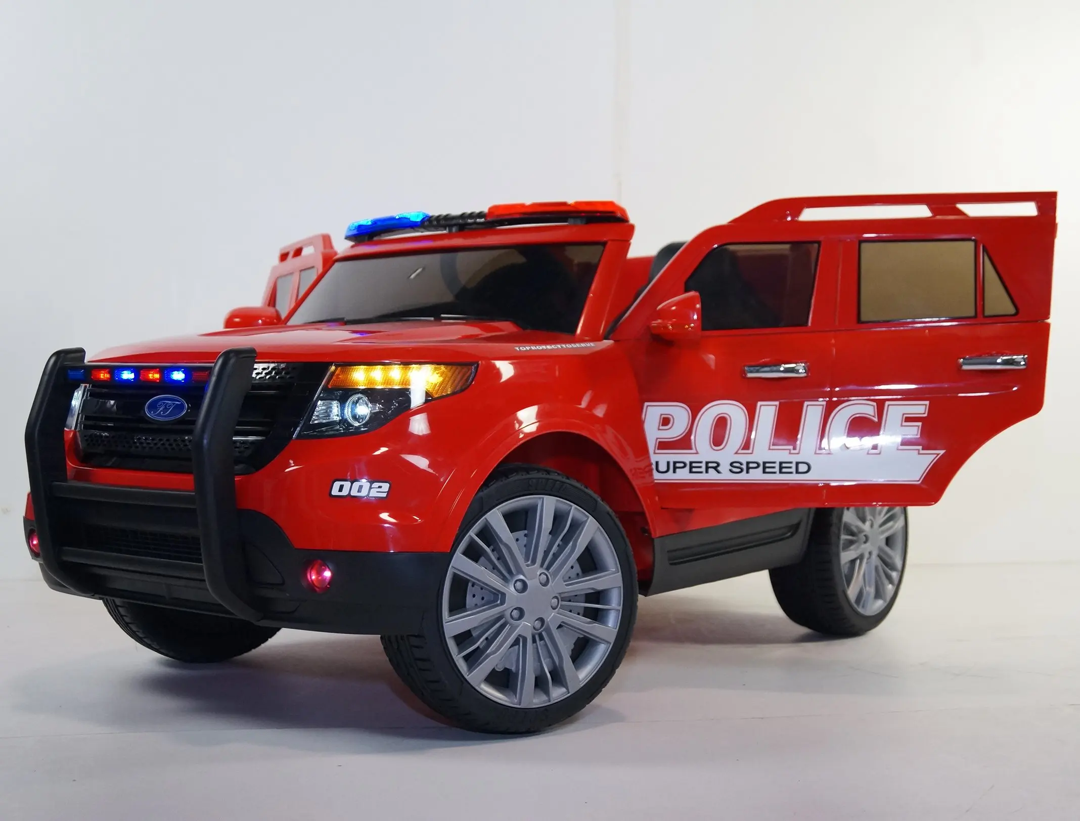 battery powered police car
